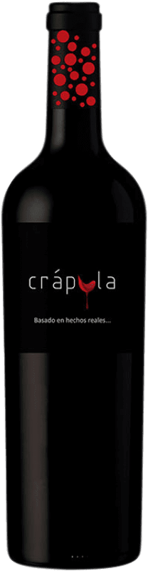 11,95 € 免费送货 | 红酒 Crápula Basado en Hechos Reales D.O. Jumilla 穆尔西亚地区 西班牙 Syrah, Cabernet Sauvignon, Monastrell 瓶子 75 cl