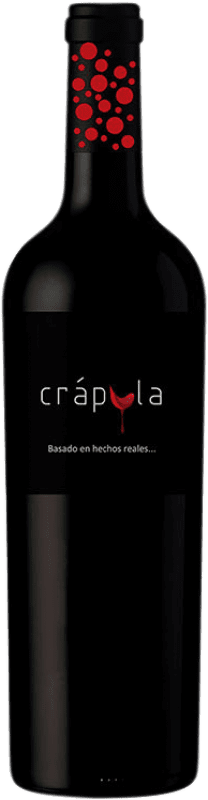 14,95 € Envoi gratuit | Vin rouge Crápula Basado en Hechos Reales D.O. Jumilla Région de Murcie Espagne Syrah, Cabernet Sauvignon, Monastrell Bouteille 75 cl