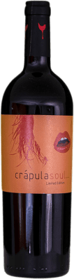 19,95 € 免费送货 | 红酒 Crápula Soul Edición Limitada D.O. Jumilla 穆尔西亚地区 西班牙 Syrah, Cabernet Sauvignon, Monastrell, Petit Verdot 瓶子 75 cl