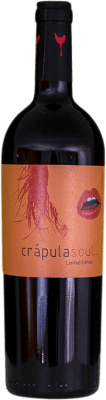 21,95 € Kostenloser Versand | Rotwein Crápula Soul Edición Limitada D.O. Jumilla Region von Murcia Spanien Syrah, Cabernet Sauvignon, Monastrell, Petit Verdot Flasche 75 cl