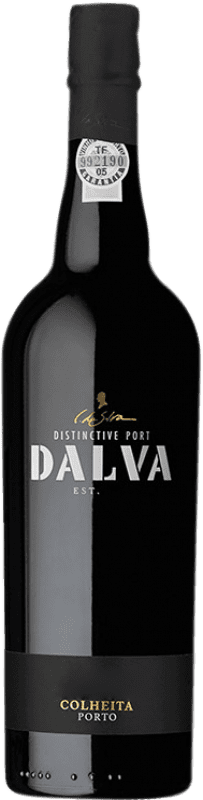 47,95 € Kostenloser Versand | Verstärkter Wein Dalva Colheita I.G. Porto Porto Portugal Touriga Franca, Touriga Nacional, Tinta Roriz, Tinta Barroca Flasche 75 cl