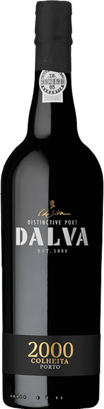 35,95 € Spedizione Gratuita | Vino Liquoroso Dalva Colheita 2000 I.G. Porto porto Portogallo Touriga Franca, Touriga Nacional, Tinta Roriz, Tinta Barroca 75 cl