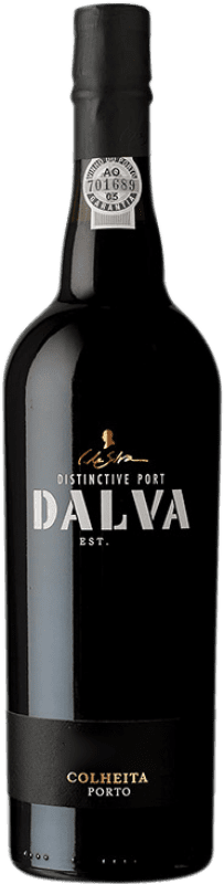 33,95 € 免费送货 | 强化酒 Dalva Colheita I.G. Porto 波尔图 葡萄牙 Touriga Franca, Touriga Nacional, Tinta Roriz, Tinta Barroca 瓶子 75 cl