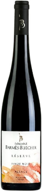32,95 € Envio grátis | Vinho tinto Barmès-Buecher Reserva A.O.C. Alsace Alsácia França Pinot Preto Garrafa 75 cl