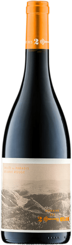 29,95 € Envoi gratuit | Vin rouge Domaine des Deux Clés Vallée du Paradis Rouge Réserve Languedoc France Grenache, Carignan Bouteille 75 cl