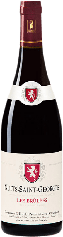 53,95 € 免费送货 | 红酒 Gille Les Brûlées A.O.C. Nuits-Saint-Georges 勃艮第 法国 Pinot Black 瓶子 75 cl