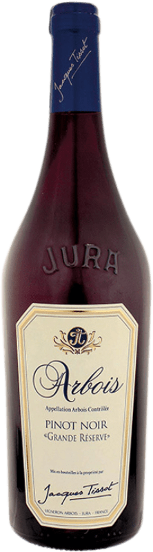 31,95 € Kostenloser Versand | Rotwein Jacques Tissot Große Reserve A.O.C. Arbois Jura Frankreich Spätburgunder Flasche 75 cl