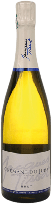 21,95 € 送料無料 | 白スパークリングワイン Jacques Tissot Crémant Brut A.O.C. Côtes du Jura ジュラ フランス Pinot Black, Chardonnay ボトル 75 cl