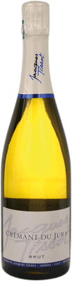 22,95 € Бесплатная доставка | Белое игристое вино Jacques Tissot Brut — брют A.O.C. Crémant du Jura Jura Франция Pinot Noir — Пино Нуар, Chardonnay — Шардоне 75 cl