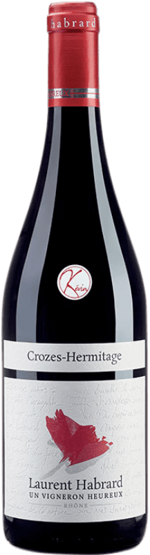 46,95 € Envio grátis | Vinho tinto Laurent Habrard Kévin A.O.C. Crozes-Hermitage Rhône França Syrah Biológico Garrafa 75 cl