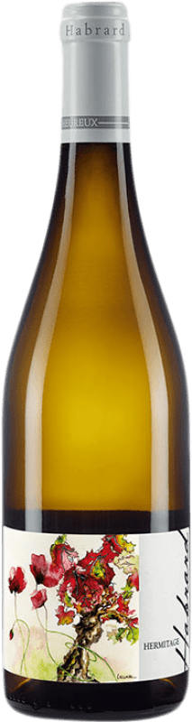 67,95 € Бесплатная доставка | Белое вино Laurent Habrard Roucoules Blanc A.O.C. Hermitage Франция Marsanne бутылка 75 cl