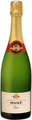 27,95 € Envío gratis | Espumoso blanco Muré Crémant Brut A.O.C. Alsace Alsace Francia Pinot Negro, Riesling, Pinot Gris, Pinot Blanco, Pinot Auxerrois Botella 75 cl