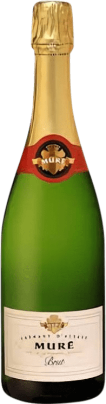 28,95 € 免费送货 | 白起泡酒 Domaine Muré 香槟 A.O.C. Crémant d'Alsace 阿尔萨斯 法国 Pinot Black, Riesling, Pinot Grey, Pinot White, Pinot Auxerrois 瓶子 75 cl