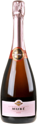 43,95 € Kostenloser Versand | Rosé Sekt Muré Crémant Rosé A.O.C. Alsace Elsass Frankreich Pinot Schwarz Flasche 75 cl