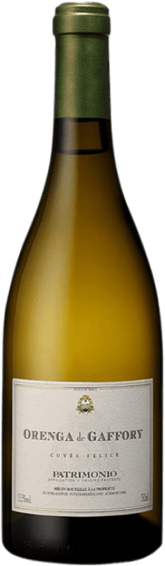 39,95 € 免费送货 | 白酒 Orenga de Gaffory Patrimonio Cuvée Felice Blanc 法国 Vermentino 瓶子 75 cl