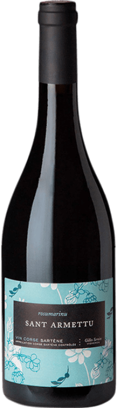 33,95 € Бесплатная доставка | Красное вино Sant Armettu Rosumarinu Vin de Corse Sartène Франция Sciacarello бутылка 75 cl