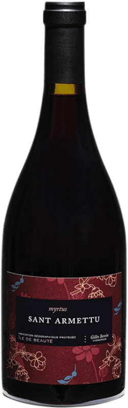 58,95 € Free Shipping | Red wine Sant Armettu Myrtus Vin de Pays de l'Île de Beauté France Sciacarello Bottle 75 cl