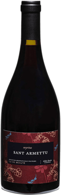 58,95 € Envio grátis | Vinho tinto Sant Armettu Myrtus Vin de Pays I.G.P. Île de Beauté França Sciacarello Garrafa 75 cl