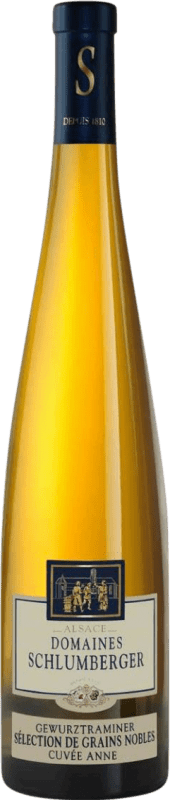 99,95 € Envío gratis | Vino blanco Domaines Schlumberger Sélection de Grains Nobles Cuvée Anne Dulce A.O.C. Alsace Alsace Francia Gewürztraminer Botella 75 cl
