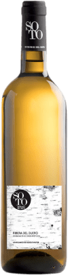 15,95 € 送料無料 | 白ワイン Dominio del Soto Blanco 高齢者 D.O. Ribera del Duero カスティーリャ・イ・レオン スペイン Albillo ボトル 75 cl