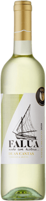 7,95 € Envio grátis | Vinho branco Falua 2 Castas Vinho do Tejo Branco Portugal Arinto, Verdello Garrafa 75 cl
