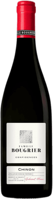 10,95 € 送料無料 | 赤ワイン Bougrier Confidences A.O.C. Chinon ロワール フランス Cabernet Franc ボトル 75 cl
