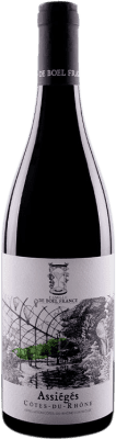 8,95 € Envío gratis | Vino Tinto Famille de Boel Assiégés A.O.C. Côtes du Rhône Rhône Francia Syrah, Garnacha, Cariñena, Caladoc 75 cl