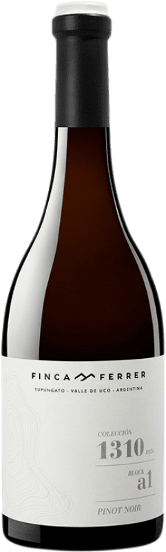 25,95 € Бесплатная доставка | Красное вино Finca Ferrer Colección 1310 I.G. Valle de Uco Мендоса Аргентина Pinot Noir — Пино Нуар Бутылка 75 cl