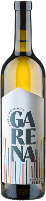 16,95 € Envio grátis | Vinho branco Garena Txakolina D.O. Bizkaiko Txakolina País Basco Espanha Hondarribi Zuri, Hondarribi Zerratia Garrafa 75 cl