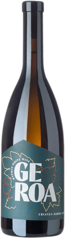 21,95 € Бесплатная доставка | Белое вино Garena Txakolina Geroa D.O. Navarra Наварра Испания Hondarribi Zerratia 75 cl