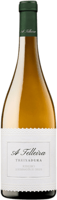 29,95 € Envío gratis | Vino blanco Genus de Vinum A Telleira D.O. Ribeiro Galicia España Treixadura Botella 75 cl