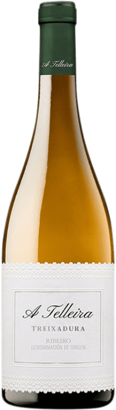 29,95 € Бесплатная доставка | Белое вино Genus de Vinum A Telleira D.O. Ribeiro Галисия Испания Treixadura бутылка 75 cl