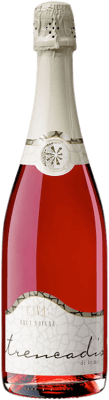 15,95 € Kostenloser Versand | Rosé Sekt Grimau Trencadis Rosat D.O. Cava Katalonien Spanien Grenache, Spätburgunder Flasche 75 cl