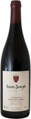 36,95 € Бесплатная доставка | Красное вино Gripa Bernard Tinto A.O.C. Saint-Joseph Рона Франция Syrah бутылка 75 cl