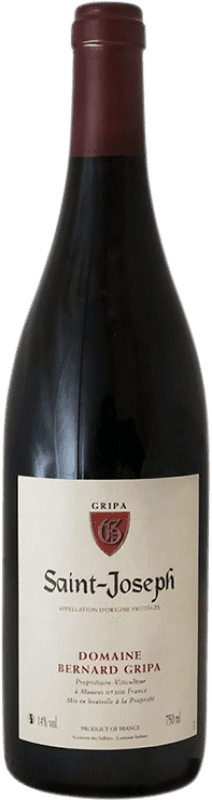 38,95 € Kostenloser Versand | Rotwein Gripa Bernard A.O.C. Saint-Joseph Rhône Frankreich Syrah 75 cl