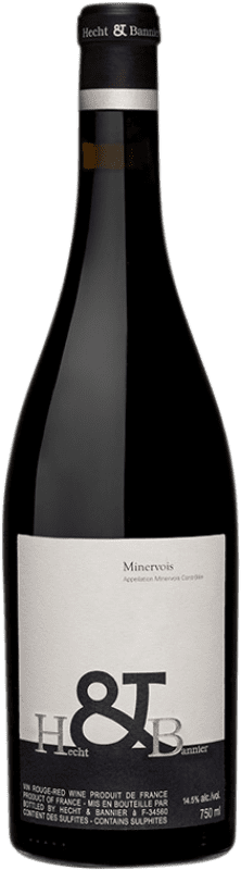 17,95 € Kostenloser Versand | Rotwein Hecht & Bannier A.O.C. Minervois Occitania Frankreich Syrah, Grenache, Carignan Flasche 75 cl