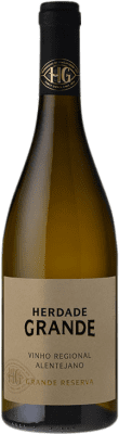 23,95 € 免费送货 | 白酒 Herdade Grande Branco 大储备 I.G. Alentejo 阿连特茹 葡萄牙 Rabigato, Viosinho, Arinto 瓶子 75 cl