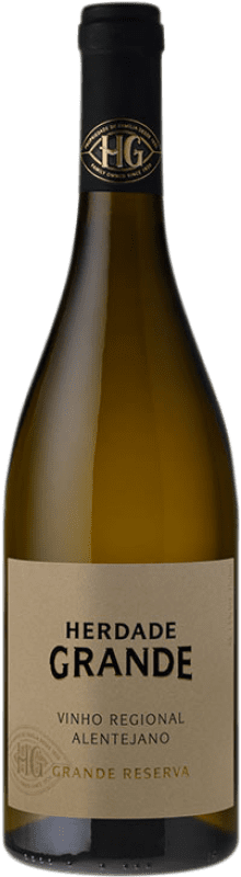 24,95 € Envio grátis | Vinho branco Herdade Grande Branco Grande Reserva I.G. Alentejo Alentejo Portugal Rabigato, Viosinho, Arinto Garrafa 75 cl