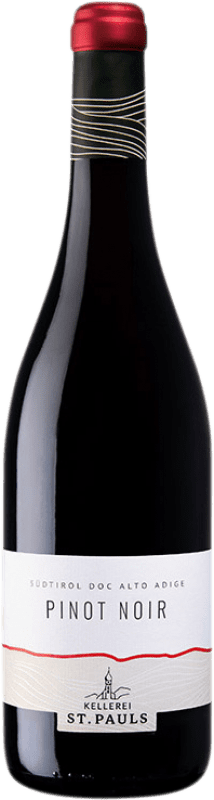 13,95 € Envío gratis | Vino tinto St. Pauls D.O.C. Alto Adige Alto Adige Italia Pinot Negro Botella 75 cl