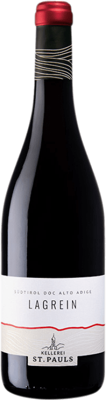 13,95 € Spedizione Gratuita | Vino rosso St. Pauls D.O.C. Alto Adige Alto Adige Italia Lagrein Bottiglia 75 cl