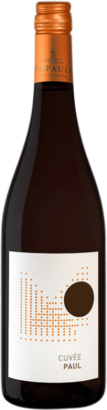 10,95 € 送料無料 | 赤ワイン St. Pauls Paul Cuvée I.G.T. Vigneti delle Dolomiti トレンティーノ イタリア Merlot — メルロー, Pinot Noir — ピノ・ノワール, Lagrein — ラグレイン 75 cl