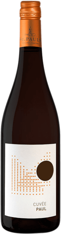 9,95 € Spedizione Gratuita | Vino rosso St. Pauls Cuvée Paul Rosso I.G.T. Vigneti delle Dolomiti Trentino Italia Merlot, Pinot Nero, Lagrein Bottiglia 75 cl