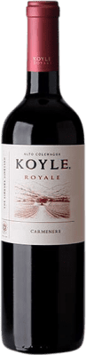 31,95 € 免费送货 | 红酒 Koyle Los Lingues Royale I.G. Valle de Colchagua 科尔查瓜谷 智利 Carmenère 瓶子 75 cl