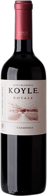 25,95 € Envio grátis | Vinho tinto Koyle Los Lingues Royale I.G. Valle de Colchagua Vale de Colchagua Chile Carmenère Garrafa 75 cl