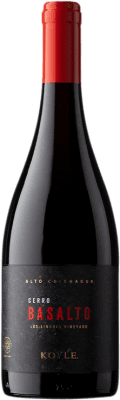 55,95 € 免费送货 | 红酒 Koyle Los Lingues Cerro Basalto I.G. Valle de Colchagua 科尔查瓜谷 智利 Syrah, Grenache, Monastrell, Carignan 瓶子 75 cl