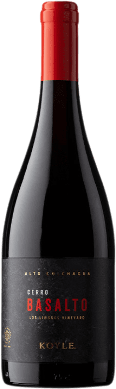55,95 € Free Shipping | Red wine Koyle Los Lingues Cerro Basalto I.G. Valle de Colchagua Colchagua Valley Chile Syrah, Grenache, Monastrell, Carignan Bottle 75 cl