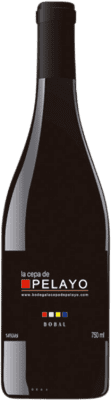 17,95 € Бесплатная доставка | Красное вино La Cepa de Pelayo D.O. Manchuela Кастилья-Ла-Манча Испания Bobal бутылка 75 cl