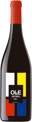 8,95 € Free Shipping | Red wine La Cepa de Pelayo Ole de Aromas D.O. Manchuela Castilla la Mancha Spain Bobal Bottle 75 cl