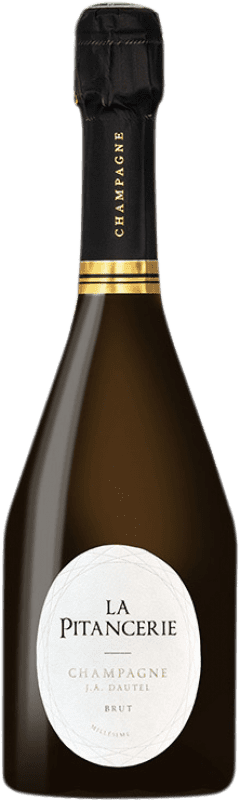 69,95 € Envio grátis | Espumante branco J. A. Dautel La Pitancerie Cuvée Millésimé La Generale A.O.C. Champagne Champagne França Pinot Preto, Chardonnay Garrafa 75 cl