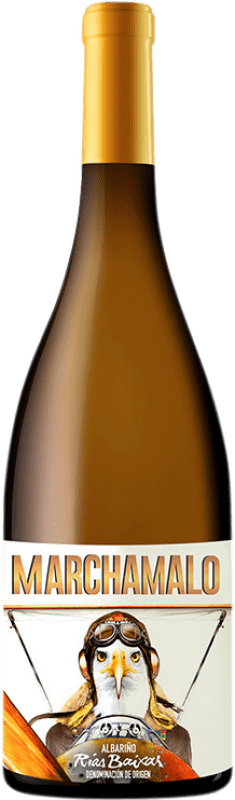16,95 € Spedizione Gratuita | Vino bianco La Quinta Marchamalo D.O. Rías Baixas Galizia Spagna Albariño Bottiglia 75 cl